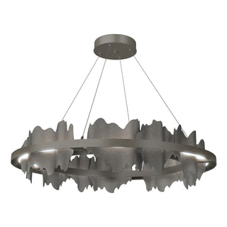 Hubbardton Forge - 139653-LED-STND-07-20 - Hildene Circular LED Pendant - Hildene - Dark Smoke