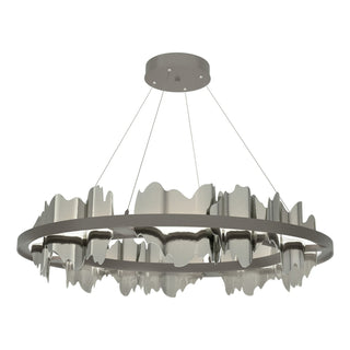 Hubbardton Forge - 139653-LED-STND-07-85 - Hildene Circular LED Pendant - Hildene - Dark Smoke