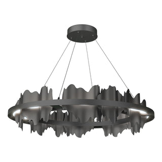 Hubbardton Forge - 139653-LED-STND-10-10 - Hildene Circular LED Pendant - Hildene - Black