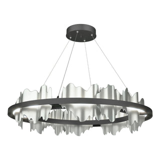 Hubbardton Forge - 139653-LED-STND-10-82 - Hildene Circular LED Pendant - Hildene - Black