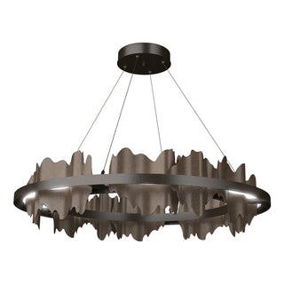 Hubbardton Forge - 139653-LED-STND-14-05 - Hildene Circular LED Pendant - Hildene - Oil Rubbed Bronze