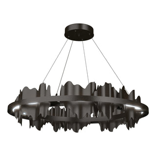 Hubbardton Forge - 139653-LED-STND-14-14 - Hildene Circular LED Pendant - Hildene - Oil Rubbed Bronze