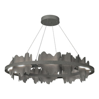 Hubbardton Forge - 139653-LED-STND-20-20 - Hildene Circular LED Pendant - Hildene - Natural Iron