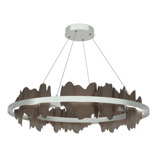 Hubbardton Forge - 139653-LED-STND-82-05 - Hildene Circular LED Pendant - Hildene - Vintage Platinum