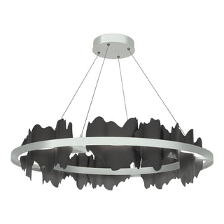 Hubbardton Forge - 139653-LED-STND-82-10 - Hildene Circular LED Pendant - Hildene - Vintage Platinum