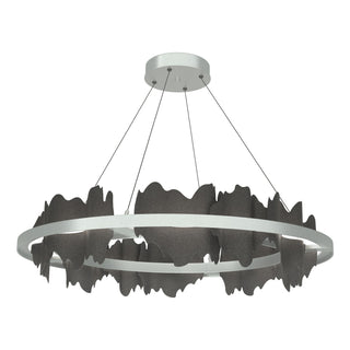 Hubbardton Forge - 139653-LED-STND-82-20 - Hildene Circular LED Pendant - Hildene - Vintage Platinum