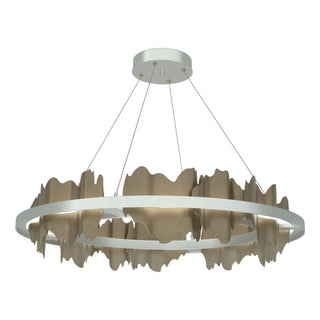Hubbardton Forge - 139653-LED-STND-82-84 - Hildene Circular LED Pendant - Hildene - Vintage Platinum