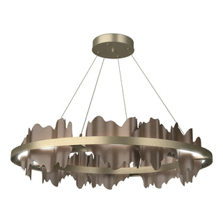 Hubbardton Forge - 139653-LED-STND-84-05 - Hildene Circular LED Pendant - Hildene - Soft Gold