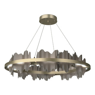 Hubbardton Forge - 139653-LED-STND-84-07 - Hildene Circular LED Pendant - Hildene - Soft Gold