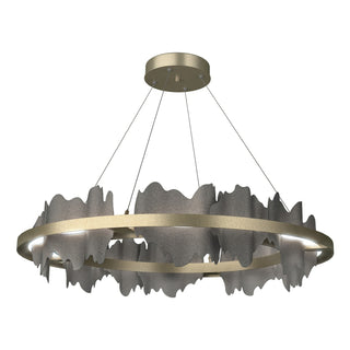 Hubbardton Forge - 139653-LED-STND-84-20 - Hildene Circular LED Pendant - Hildene - Soft Gold