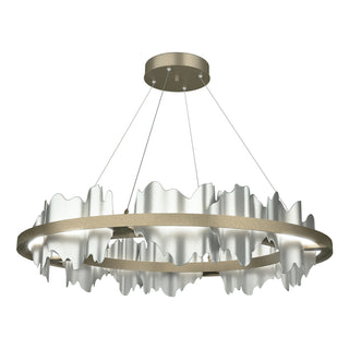 Hubbardton Forge - 139653-LED-STND-84-82 - Hildene Circular LED Pendant - Hildene - Soft Gold