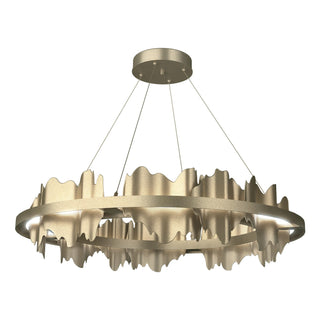 Hubbardton Forge - 139653-LED-STND-84-84 - Hildene Circular LED Pendant - Hildene - Soft Gold