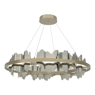 Hubbardton Forge - 139653-LED-STND-84-85 - Hildene Circular LED Pendant - Hildene - Soft Gold