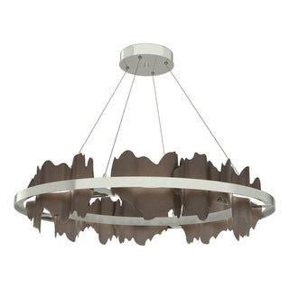 Hubbardton Forge - 139653-LED-STND-85-05 - Hildene Circular LED Pendant - Hildene - Sterling