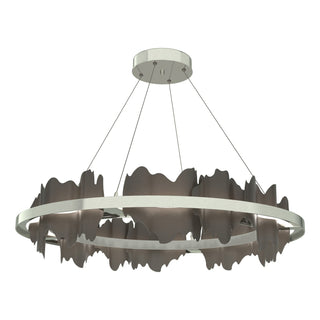Hubbardton Forge - 139653-LED-STND-85-07 - Hildene Circular LED Pendant - Hildene - Sterling