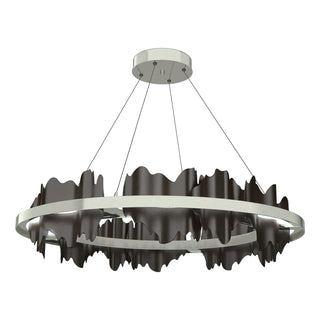 Hubbardton Forge - 139653-LED-STND-85-14 - Hildene Circular LED Pendant - Hildene - Sterling