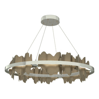 Hubbardton Forge - 139653-LED-STND-85-84 - Hildene Circular LED Pendant - Hildene - Sterling