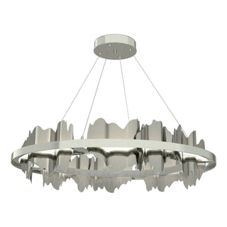 Hubbardton Forge - 139653-LED-STND-85-85 - Hildene Circular LED Pendant - Hildene - Sterling