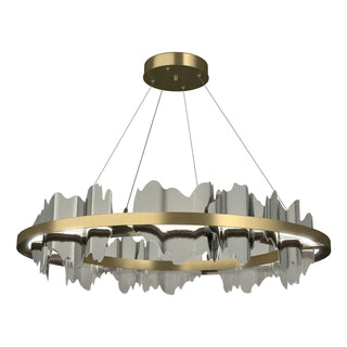 Hubbardton Forge - 139653-LED-STND-86-85 - Hildene Circular LED Pendant - Hildene - Modern Brass