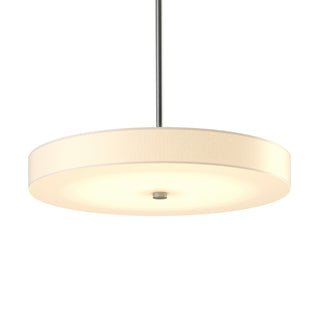 Hubbardton Forge - 139713-LED-MULT-82-SH1970 - Disq Large LED Pendant - Disq - Vintage Platinum
