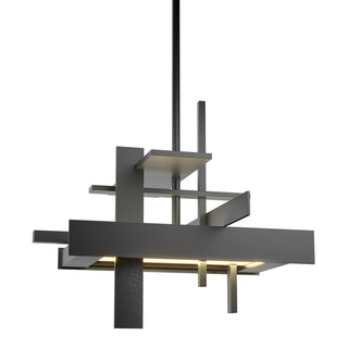 Hubbardton Forge - 139718-LED-MULT-10 - Planar Small LED Pendant - Planar - Black