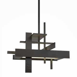 Hubbardton Forge - 139718-LED-MULT-14 - Planar Small LED Pendant - Planar - Oil Rubbed Bronze