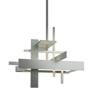 Hubbardton Forge - 139718-LED-MULT-82 - Planar Small LED Pendant - Planar - Vintage Platinum