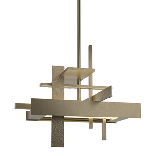 Hubbardton Forge - 139718-LED-MULT-84 - Planar Small LED Pendant - Planar - Soft Gold