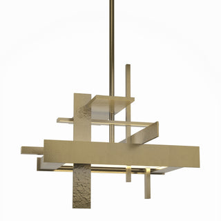 Hubbardton Forge - 139718-LED-MULT-86 - Planar Small LED Pendant - Planar - Modern Brass