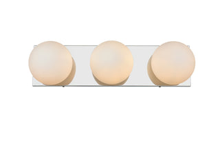 Elegant Lighting - LD7303W22CH - Three Light Bath Sconce - Jaylin - Chrome and frosted white