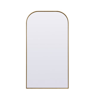 Elegant Lighting - MR1B3566BRS - Mirror - Blaire - Brass