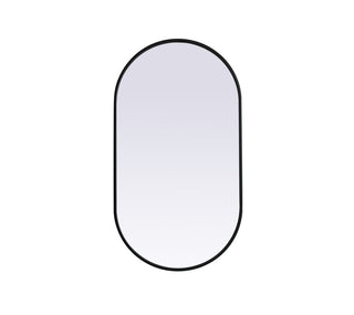 Elegant Lighting - MR2A2036BLK - Mirror - Asha - Black
