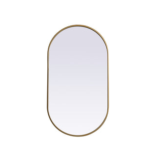 Elegant Lighting - MR2A2036BRS - Mirror - Asha - Brass