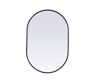 Elegant Lighting - MR2A2436BLK - Mirror - Asha - Black