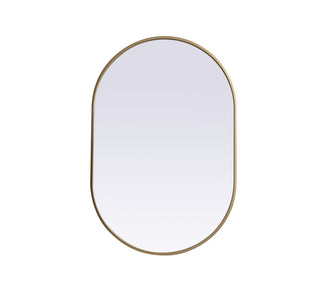 Elegant Lighting - MR2A2436BRS - Mirror - Asha - Brass