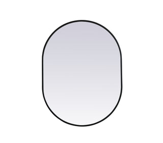 Elegant Lighting - MR2A2736BLK - Mirror - Asha - Black
