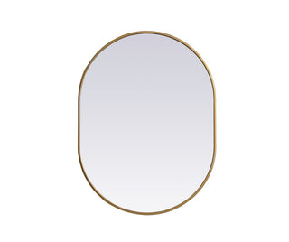 Elegant Lighting - MR2A2736BRS - Mirror - Asha - Brass
