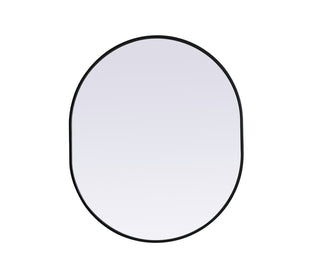 Elegant Lighting - MR2A3036BLK - Mirror - Asha - Black