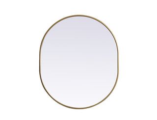 Elegant Lighting - MR2A3036BRS - Mirror - Asha - Brass