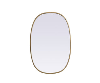Elegant Lighting - MR2B2030BRS - Mirror - Brynn - Brass