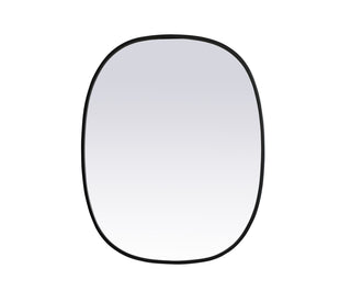 Elegant Lighting - MR2B2430BLK - Mirror - Brynn - Black