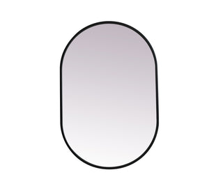 Elegant Lighting - MR2A2030BLK - Mirror - Asha - Black