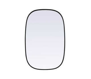Elegant Lighting - MR2B2436BLK - Mirror - Brynn - Black