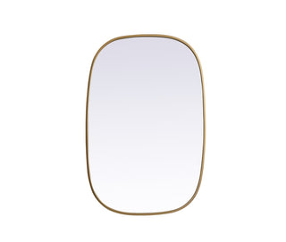 Elegant Lighting - MR2B2436BRS - Mirror - Brynn - Brass