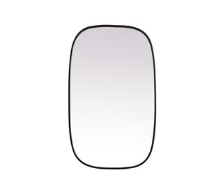 Elegant Lighting - MR2B2440BLK - Mirror - Brynn - Black
