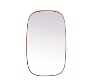 Elegant Lighting - MR2B2440BRS - Mirror - Brynn - Brass