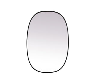 Elegant Lighting - MR2B2740BLK - Mirror - Brynn - Black