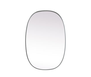 Elegant Lighting - MR2B2740SIL - Mirror - Brynn - Silver