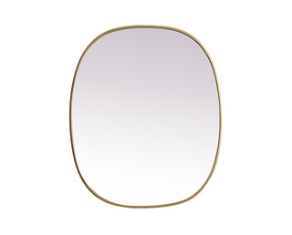 Elegant Lighting - MR2B3036BRS - Mirror - Brynn - Brass