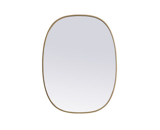 Elegant Lighting - MR2B3040BRS - Mirror - Brynn - Brass